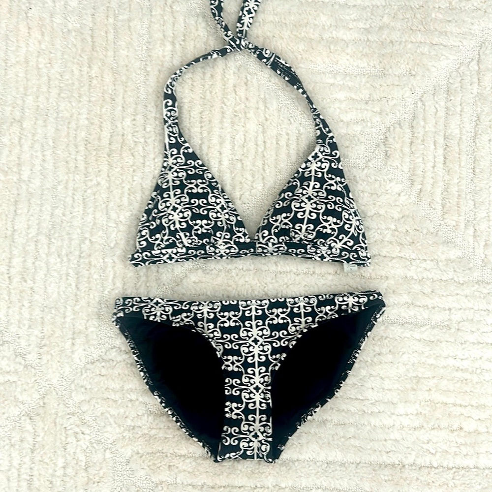 Banana Republic black and white bikini - small